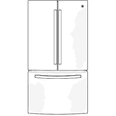 Ge® Energy Star® 20.8 Cu. Ft. French-door Refrigerator view 11