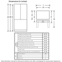 Ge® Energy Star® 20.8 Cu. Ft. French-door Refrigerator view 12