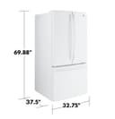Ge® Energy Star® 24.7 Cu. Ft. French-door Refrigerator view 5