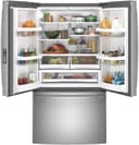 Ge® Energy Star® 28.7 Cu. Ft. Fingerprint Resistant French-door Refrigerator view 2