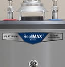 RealMAX Platinum 40-Gallon Short Liquid Propane Atmospheric Water Heater view 12