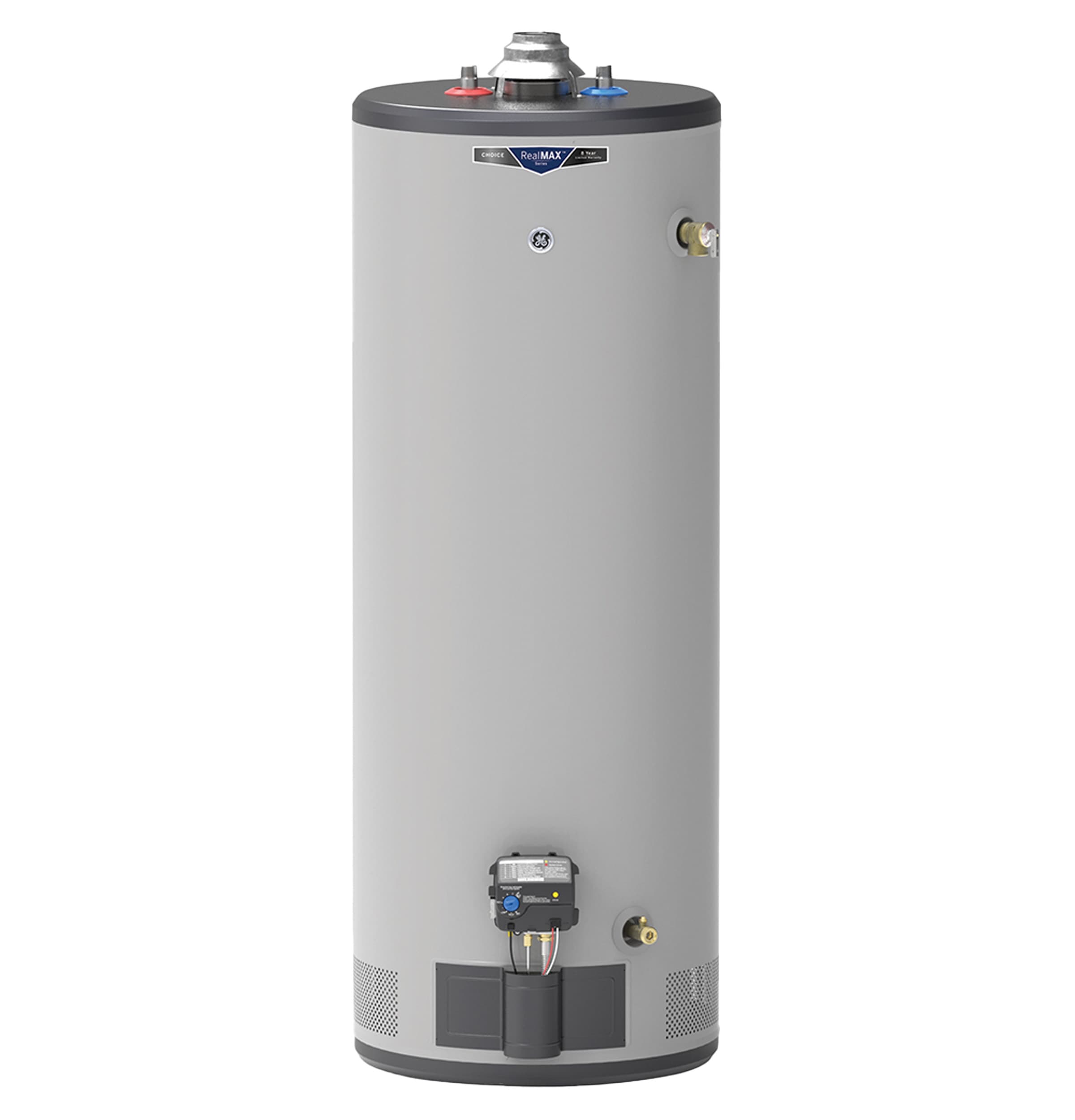 RealMAX Choice 50-Gallon Tall Liquid Propane Atmospheric Water Heater
