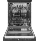Ge® Energy Star® 24" Stainless Steel Interior Portable Dishwasher With Sanitize Cycle view 6