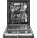 Ge® Energy Star® 24" Stainless Steel Interior Portable Dishwasher With Sanitize Cycle view 2