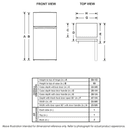 9.8 Cu. Ft. 12 Volt DC Power Top-Freezer Refrigerator view 19