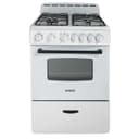 24" Compact Gas Range Oven view 3