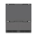 Autograph Edition 72 In. 39.6 Cu. Ft. Panel Ready French Door Built-in Bottom Freezer Refrigerator With Water Dispensers And Ice Makers With Graphite Gray Interior And Matte Black Accents view 5