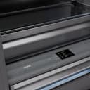Autograph Edition 72 In. 39.6 Cu. Ft. French Door Built-in Bottom Freezer Refrigerator With Water Dispensers And Ice Makers In White Matte With Graphite Gray Interior And Polished Gold Accents view 9