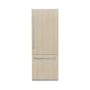 ZLINE 30 in. 16.1 cu. ft. Panel Ready Built-In Bottom Freezer Refrigerator with Water Dispenser and Ice Maker with Graphite Gray Interior (GRBIV-30) view 20