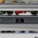 ZLINE 36 in. 19.6 cu. ft. Panel Ready French Door Built-In Bottom Freezer Refrigerator with Water Dispenser and Ice Maker with Graphite Gray Interior (GRBIV-36) view 14