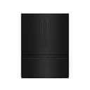 60 In. 32.2 Cu. Ft. French Door Built-in Bottom Freezer Refrigerator With Water Dispensers And Ice Makers In Black Stainless Steel With Graphite Gray Interior view 10