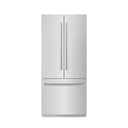 36 In. 19.6 Cu. Ft. French Door Built-in Bottom Freezer Refrigerator With Water Dispenser And Ice Maker In Satin Stainless Steel With Graphite Gray Interior view 11