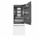 30 in. 16.1 cu. ft. Built-In Bottom Freezer Refrigerator with Water Dispenser and Ice Maker view 17