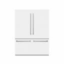 60 in. 32.2 cu. ft. French Door Built-In Bottom Freezer Refrigerator with Water Dispensers and Ice Makers view 10