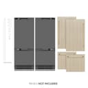 Autograph Edition 60 In. 32.2 Cu. Ft. Panel Ready French Door Built-in Bottom Freezer Refrigerator With Water Dispenser And Ice Maker With Graphite Gray Interior And Polished Gold Accents view 12