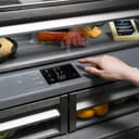 Autograph Edition 36 In. 19.6 Cu. Ft. French Door Built-in Bottom Freezer Refrigerator With Water Dispenser And Ice Maker In Satin Stainless Steel With Graphite Gray Interior And Matte Black Accents view 13