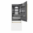 Autograph Edition 30 in. 16.1 cu. ft. Built-In Bottom Freezer Refrigerator with Water Dispenser and Ice Maker view 1