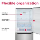 20 Cu. Ft. Standard-Depth Bottom Freezer Refrigerator view 6