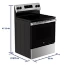 Ge® Energy Star® 30" Free-standing Electric Range view 4