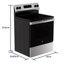 Ge® Energy Star® 30" Free-standing Electric Range view 4