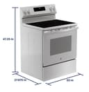 Ge® Energy Star® 30" Free-standing Electric Range view 4