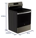 Ge® Energy Star® 30" Free-standing Electric Range With Crisp Mode view 4