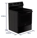 Ge® Energy Star® 30" Free-standing Electric Convection Range With No Preheat Air Fry And Easywash™ Oven Tray view 15