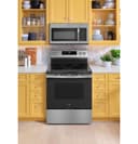 Ge® Energy Star® 30" Free-standing Electric Convection Range With No Preheat Air Fry And Easywash™ Oven Tray view 24