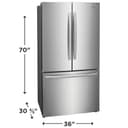 23 Cu. Ft. Counter-Depth French Door Refrigerator view 7