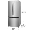 20 Cu. Ft. Standard-Depth French Door Refrigerator view 16
