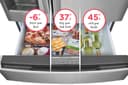 22 Cu. Ft. Counter-Depth 4-Door French Door Refrigerator view 5