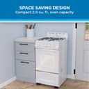 20" Gas Range Oven view 6