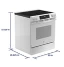 GE® ENERGY STAR® 30" Slide-In Electric Range with Crisp Mode view 4