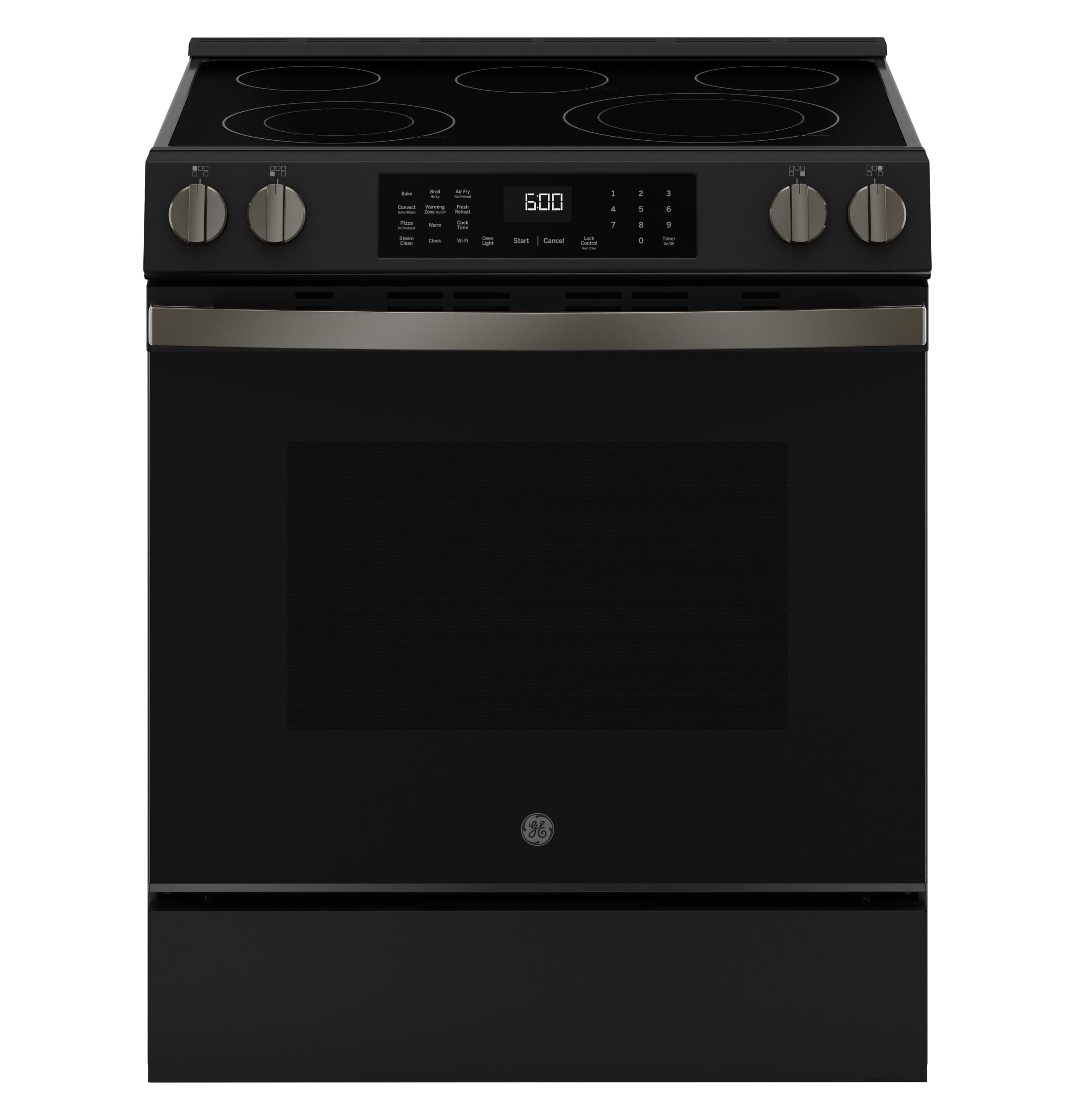 Ge® Energy Star® 30" Slide-in Electric Convection Range With No Preheat Air Fry And Easywash™ Oven Tray