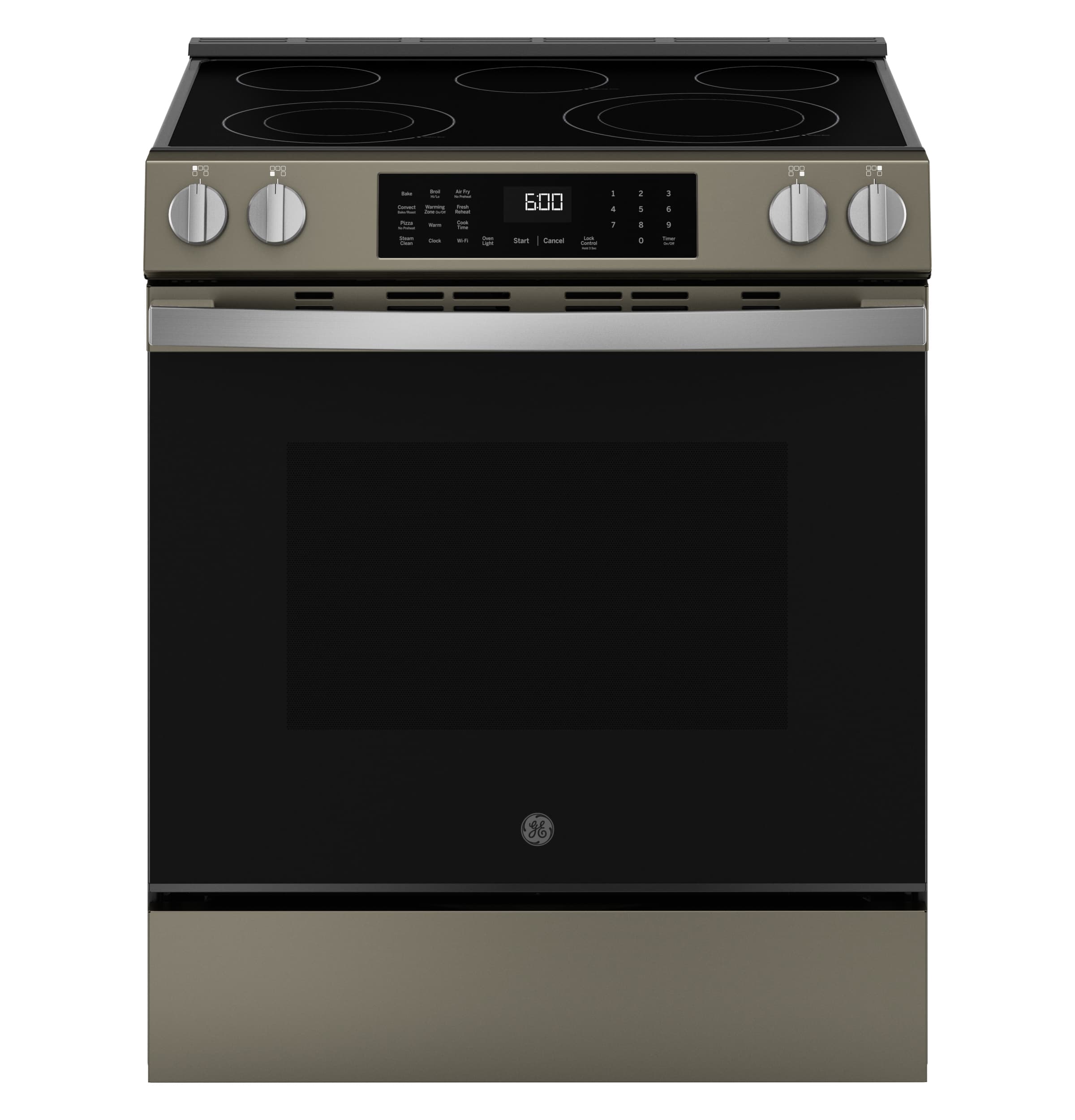 Ge® Energy Star® 30" Slide-in Electric Convection Range With No Preheat Air Fry And Easywash™ Oven Tray