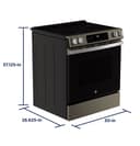 Ge® Energy Star® 30" Slide-in Electric Convection Range With No Preheat Air Fry And Easywash™ Oven Tray view 15