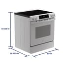 Ge® Energy Star® 30" Slide-in Electric Convection Range With No Preheat Air Fry And Easywash™ Oven Tray view 15