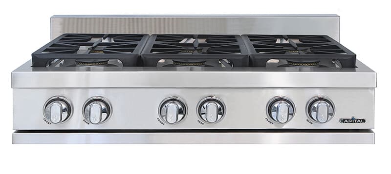 36″ Rangetop 6 Burners LP