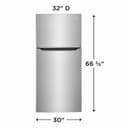 20 Cu. Ft. Garage Ready Top Freezer Refrigerator view 1