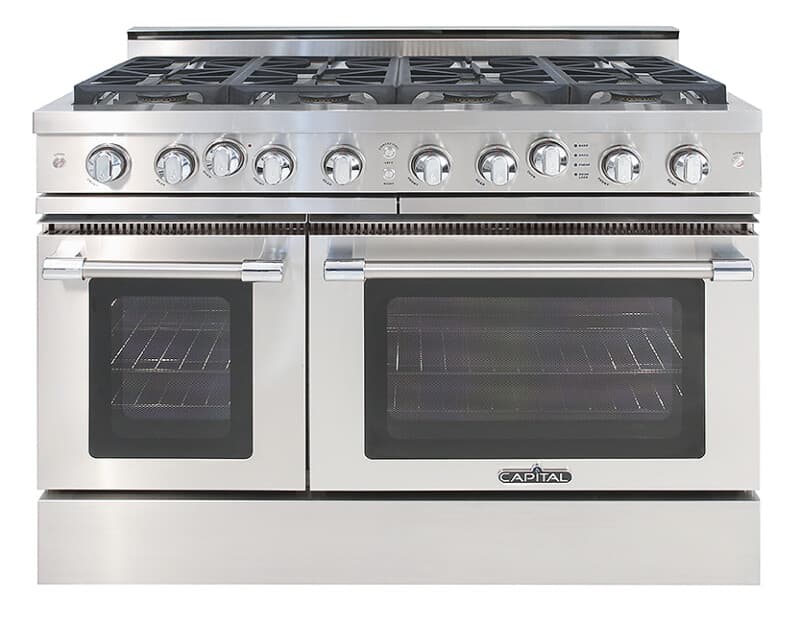 48″ Grand Chef Range 8 Burners LP