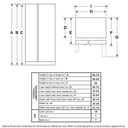 23.0 Cu. Ft. Side-By-Side Refrigerator view 22