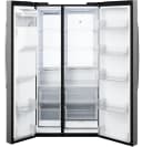 GE® 27.7 Cu. Ft. Side-By-Side Refrigerator with LED Light Walls and Extra Tall Dispenser view 5
