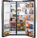 GE® 27.7 Cu. Ft. Side-By-Side Refrigerator with LED Light Walls and Extra Tall Dispenser view 6