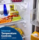 GE® 27.7 Cu. Ft. Side-By-Side Refrigerator with LED Light Walls and Extra Tall Dispenser view 23