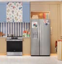 GE® 27.7 Cu. Ft. Side-By-Side Refrigerator with LED Light Walls and Extra Tall Dispenser view 32
