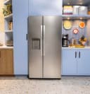 GE® 27.7 Cu. Ft. Side-By-Side Refrigerator with LED Light Walls and Extra Tall Dispenser view 33