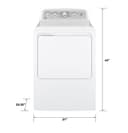 7.2 cu. ft. Capacity aluminized alloy drum Electric Dryer with Sensor Dry view 14