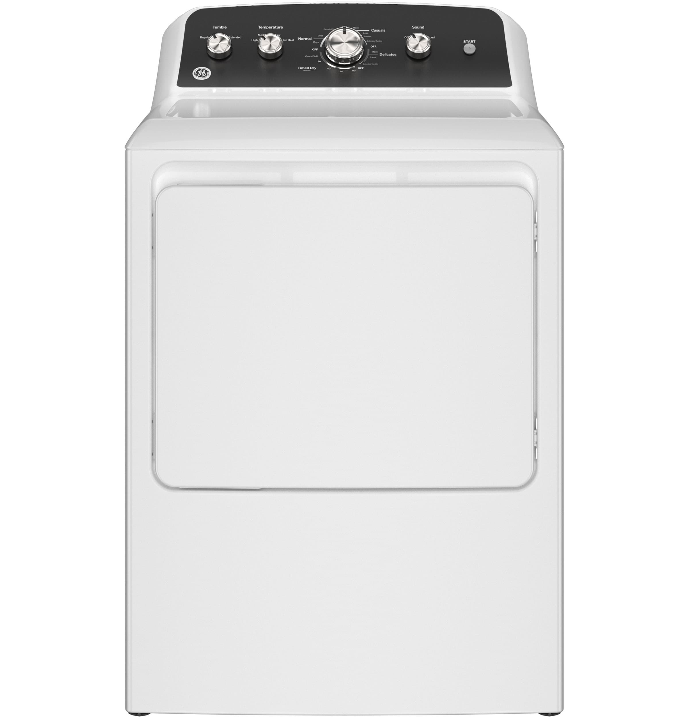 7.2 cu. ft. Capacity Electric Dryer with Up To 120 ft. Venting and Extended Tumble