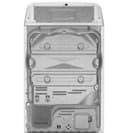 Ge® 7.4 Cu. Ft. Capacity Gas dryer With Up To 120 Ft. Venting and sensor Dry view 19