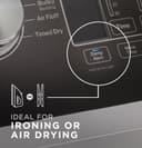Ge® 7.4 Cu. Ft. Capacity Gas dryer With Up To 120 Ft. Venting and sensor Dry view 17